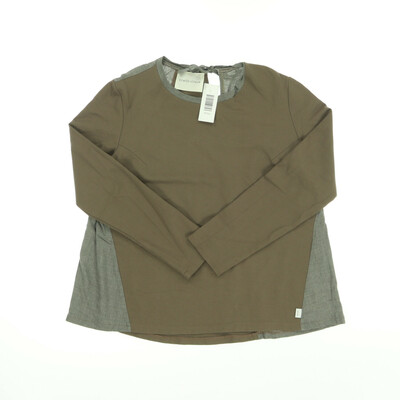 Vicario Cinque szürke/barna hosszú ujjú felső