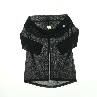 Rinascimento fekete félhosszú ujjú felső