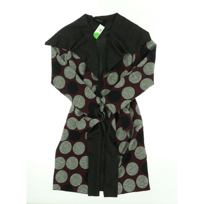 CF-Selection bordó/szürke kardigán