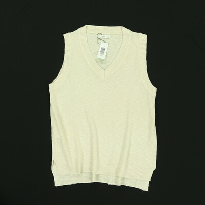 Mango bézs kötött mellény