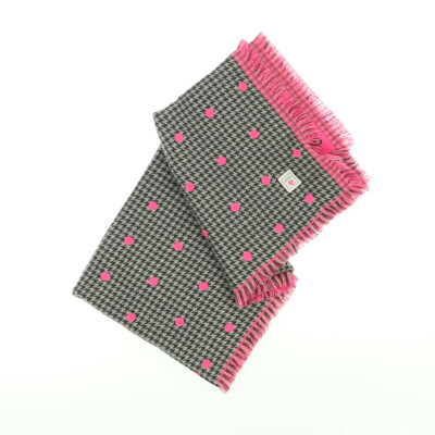 Cecil szürke/rózsaszín sál