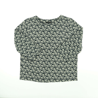 Opus kék/fehér blúz