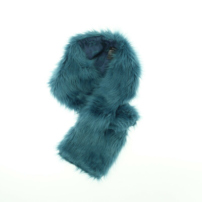 Jones kék szőrme sál