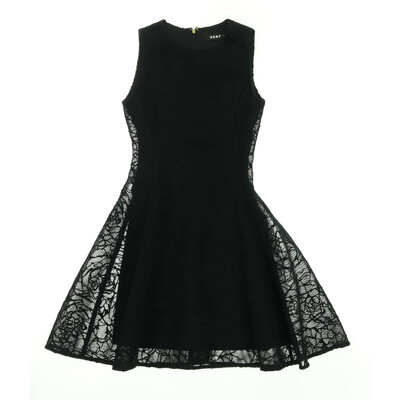 DKNY fekete egész ruha