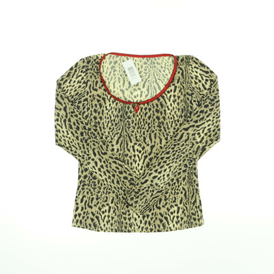 Just Cavalli barna hosszú ujjú felső