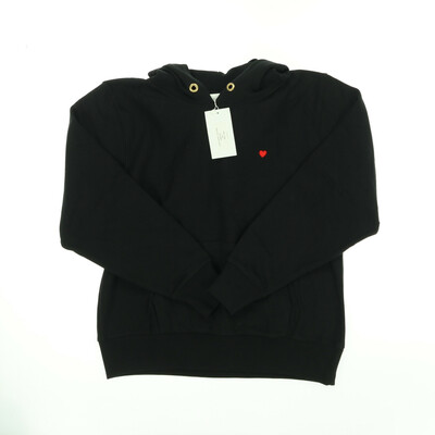 Brosbi fekete pulóver