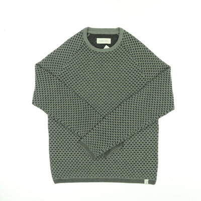 Pier One szürke finomkötött pulóver