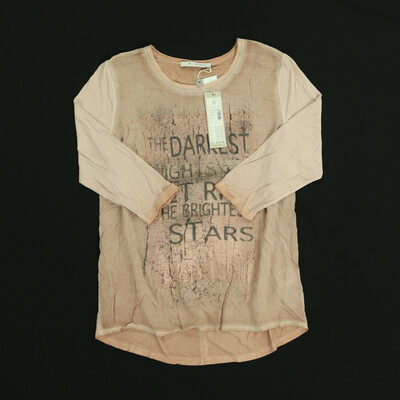 Monari rózsaszín félhosszú ujjú felső