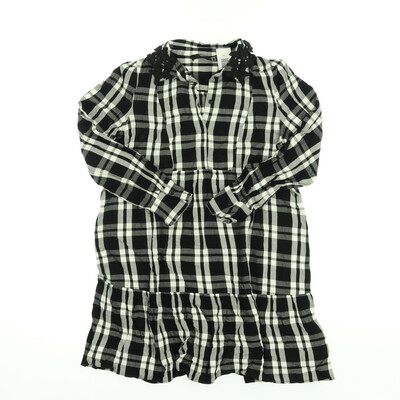 Hallhuber fekete/fehér ingruha