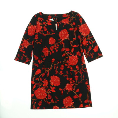 Comma piros/fekete egész ruha