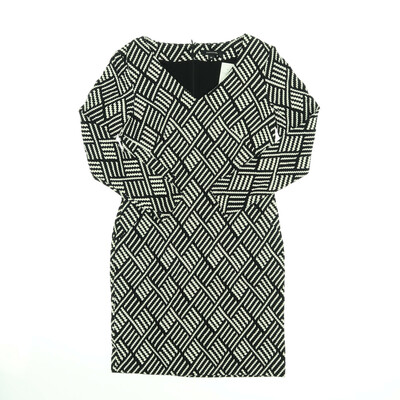 Comma fekete/fehér egész ruha