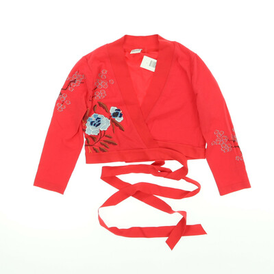 Wolford piros félhosszú ujjú kötős felső