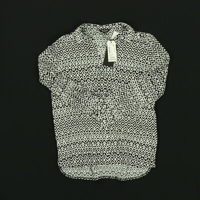 Tom Tailor fekete/fehér blúz