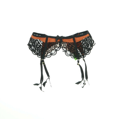 Hunkemöller barna/fekete harisnyatartó