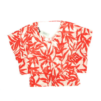 Marc Aurel piros/fehér rövid ujjú felső