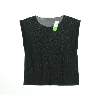 Monari fekete rövid ujjú felső