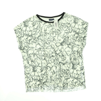 Sa.Hara fehér/fekete póló