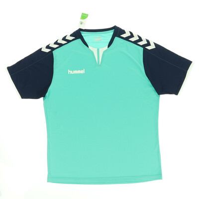 Hummel zöld sport póló