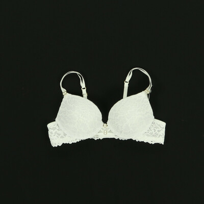 Censored fehér push up melltartó