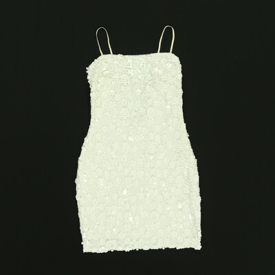 Guess fehér flitteres ruha