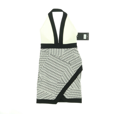 Missguided fehér/fekete ruha