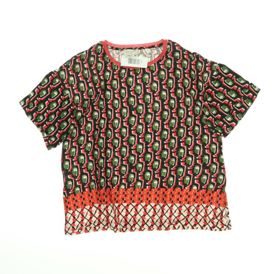 Baroni színes rövid ujjú felső