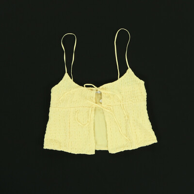 Zara sárga pántos top