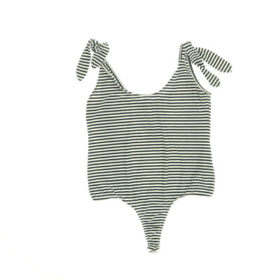 Vero Moda fekete/fehér pántos body