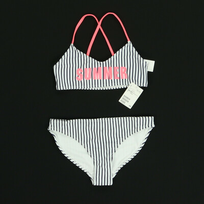 H&M sötétkék/fehér bikini