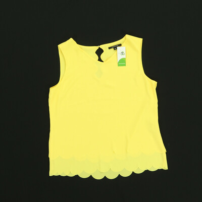 Comma sárga ujjatlan felső