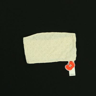 Cider bézs crop top