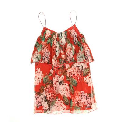 Mango piros pántos felső