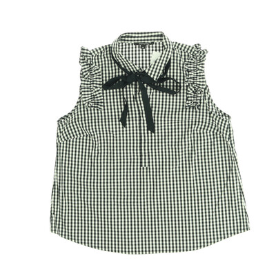 Comma fekete/fehér ujjatlan felső