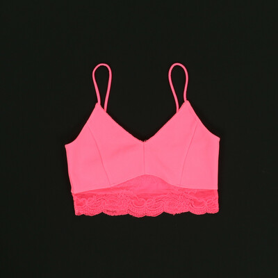 Tally Weijl pink crop rop