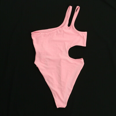 H&M rózsaszín egyberészes fürdőruha