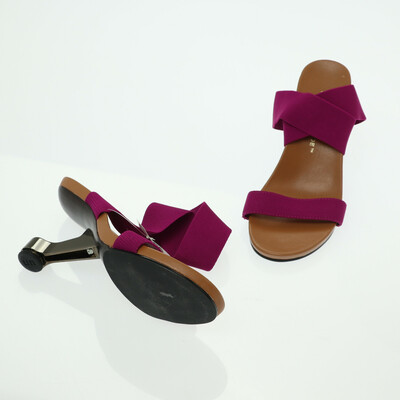United Nude lila/barna magassarkú szandál