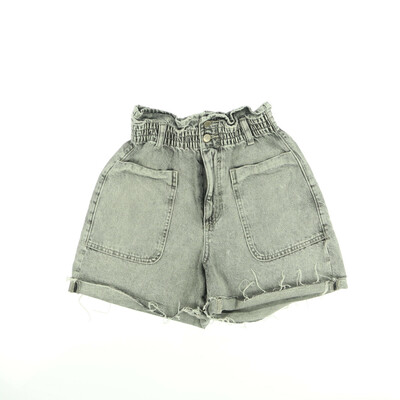 Zara szürke farmer rövidnadrág