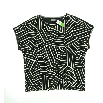 C&A fekete/fehér póló