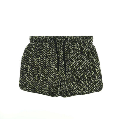 Maison Scotch fekete/bézs rövidnadrág