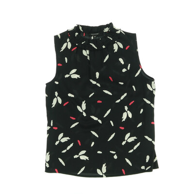 Comma fekete ujjatlan felső