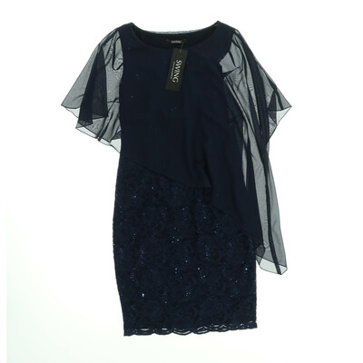 Swing sötétkék egész ruha