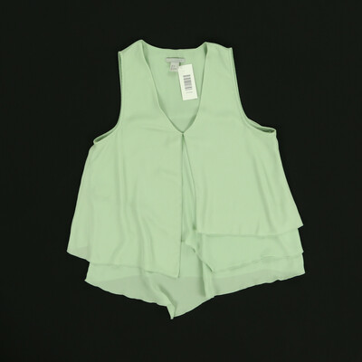 H&M zöld ujjatlan felső