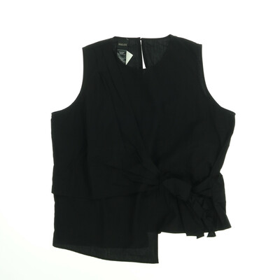 Madeleine fekete ujjatlan felső