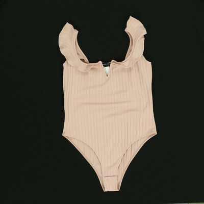 New Look rózsaszín pántos body