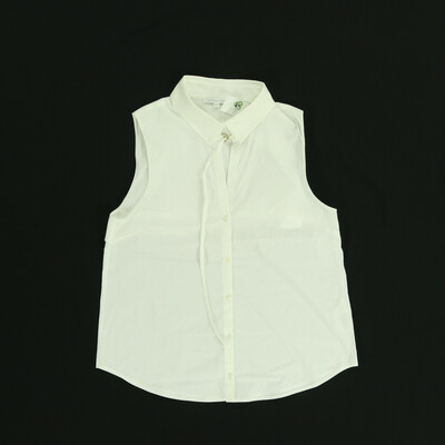 Patrizia Pepe fehér ujjatlan felső