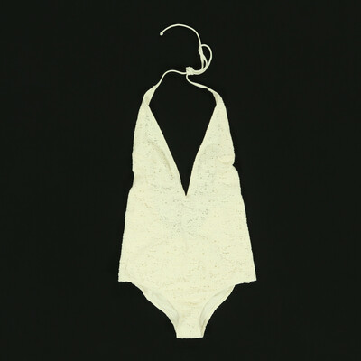 H&M tört fehér egyberészes fürdőruha