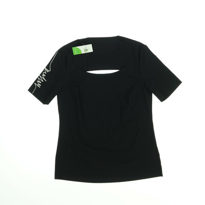 Wolford fekete rövid ujjú felső