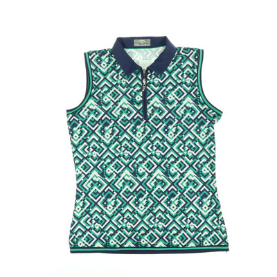 Callaway kék/zöld ujjatlan felső