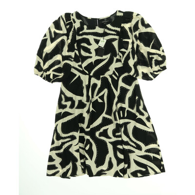 Comma fekete/bézs ruha