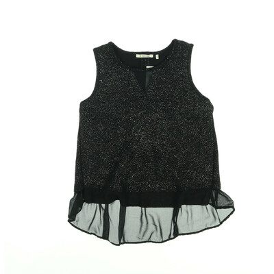 Rich & Royal fekete ujjatlan felső